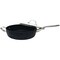 The Rock By Starfrit 11 in., 4.7-Quart Deep Saute Pan with Glass Lid & Stainless Steel Handles 060318-003-0000 - alternate 3